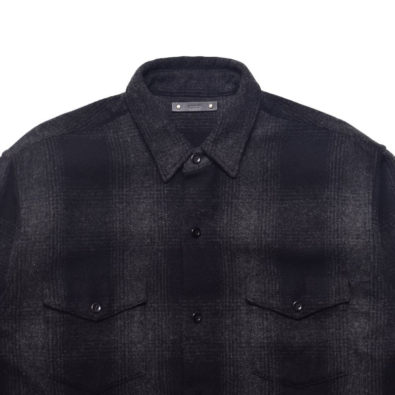 MINEDENIM Wool Flannel Ombre Work SH 2510-5003 公式通販