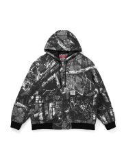 画像2: HideandSeek  Camo Zip Hooded Jacket (2)