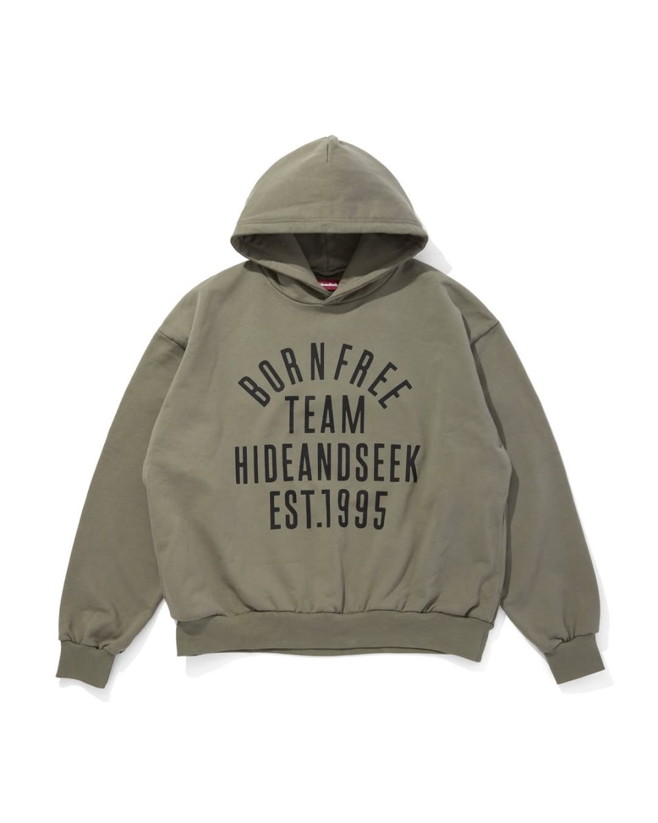 画像4: HideandSeek  College Hooded Sweat Shirt (4)
