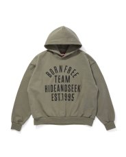 画像4: HideandSeek  College Hooded Sweat Shirt (4)