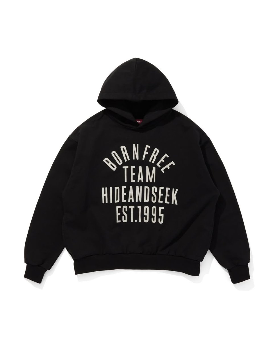 画像1: HideandSeek  College Hooded Sweat Shirt (1)