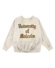 画像1: BOW WOW  UNIV. MACLAREN LETTERING SWEATSHIRT AGED (1)