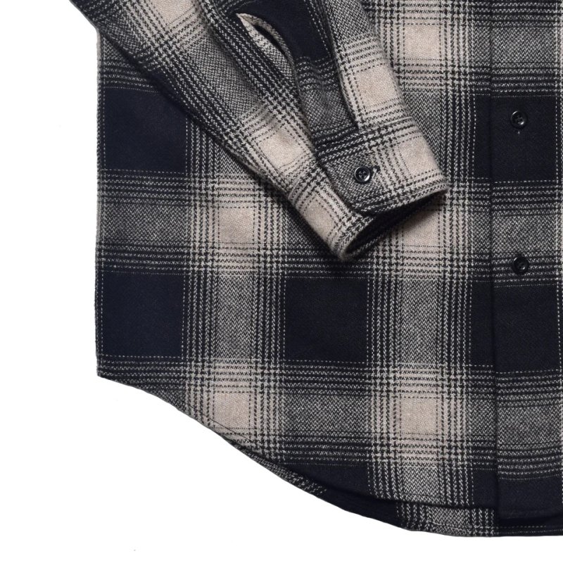 MINEDENIM Wool Flannel Ombre Work SH 2510-5003 公式通販