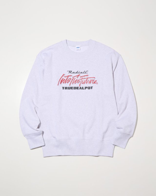 RADIALL TRUE DEAL POT - CREW NECK SWEATSHIRT L/S RAD-25AW-CUT016