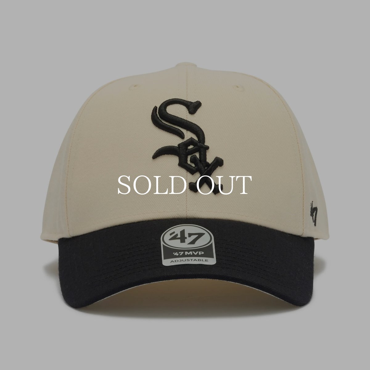 画像2: '47  '47 エムブイピー シカゴ・ホワイトソックス 2-Tone ナチュラル (2)