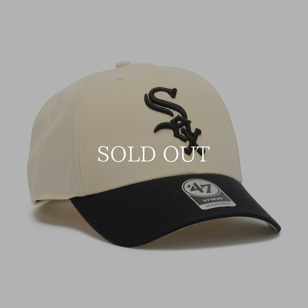 画像3: '47  '47 エムブイピー シカゴ・ホワイトソックス 2-Tone ナチュラル (3)