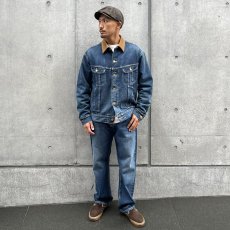 画像4: STANDARD CALIFORNIA  Lee / SD Storm Rider Denim Jacket 101LJ Vintage Wash (4)