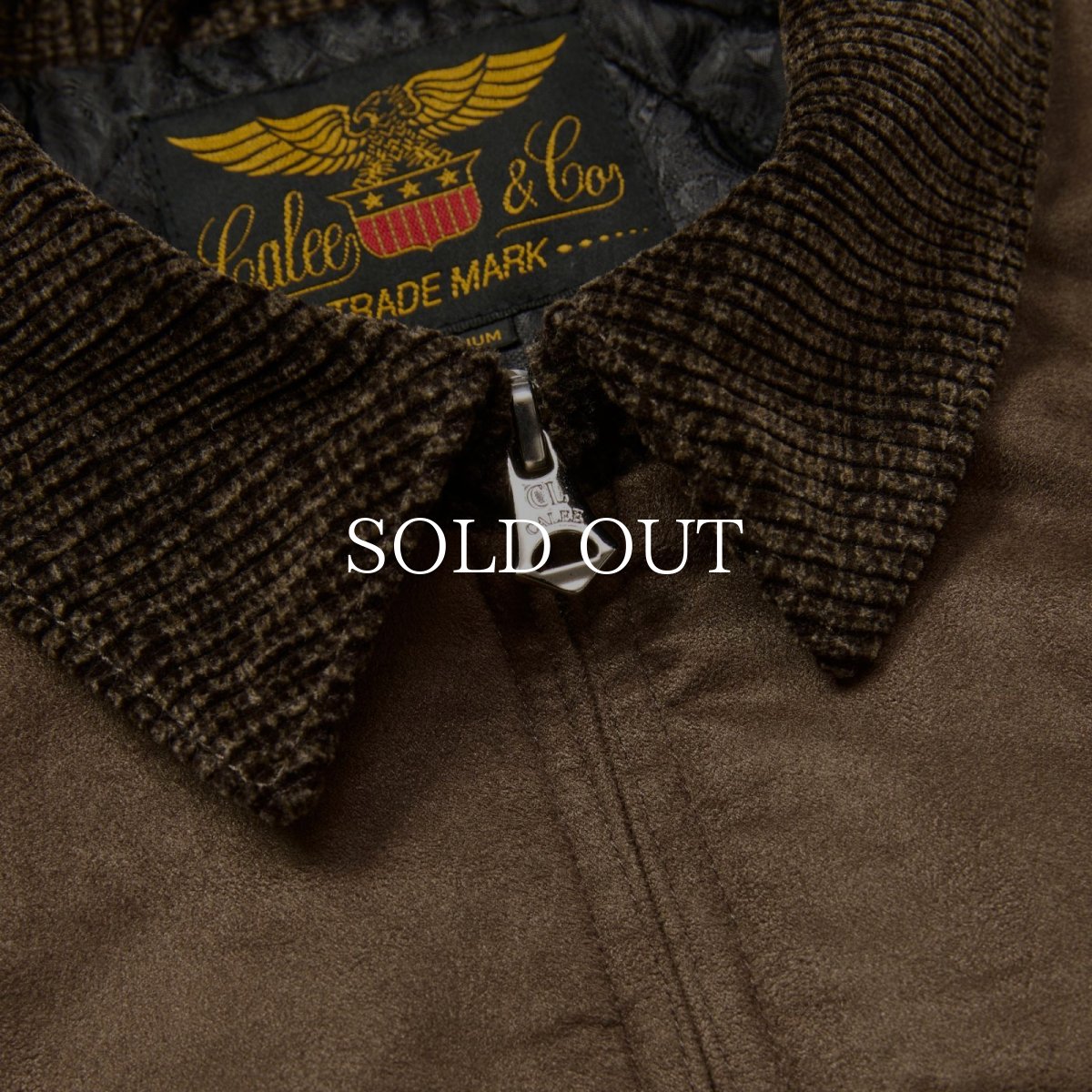 画像7: CALEE  CORDUROY WESTERN JACKET (7)