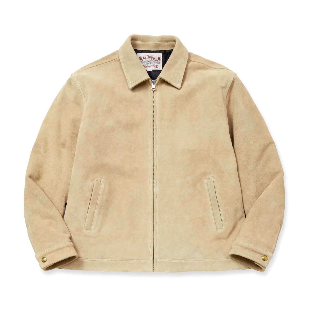 画像1: CALEE  SPLIT LEATHER SWINGTOP (1)