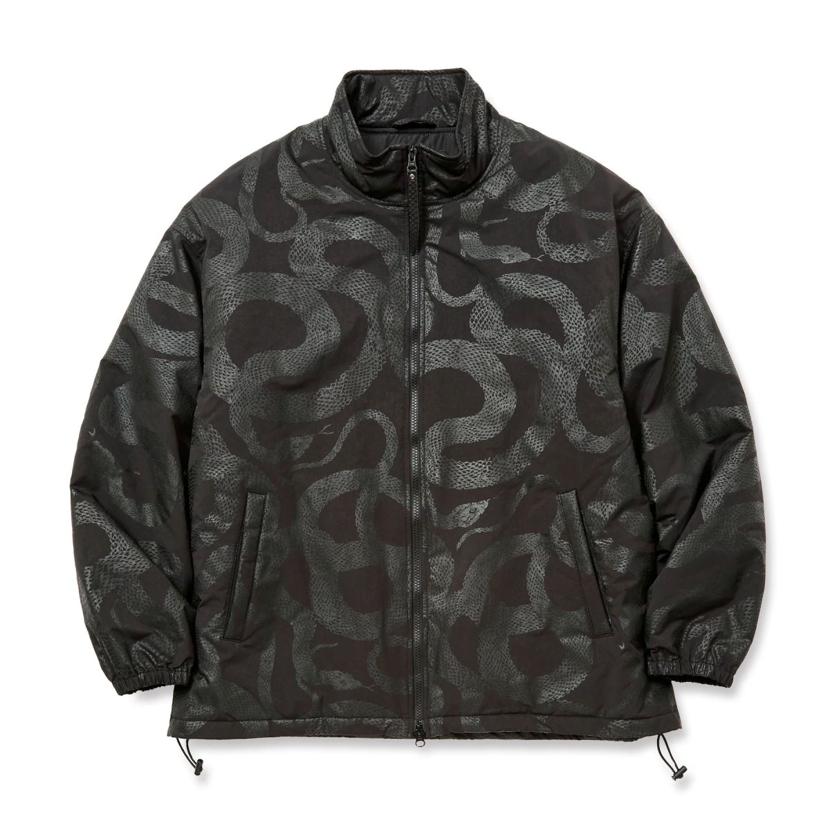 画像1: CALEE  P/N TRACK TYPE JACKET ＜SNAKE PATTERN＞ (1)