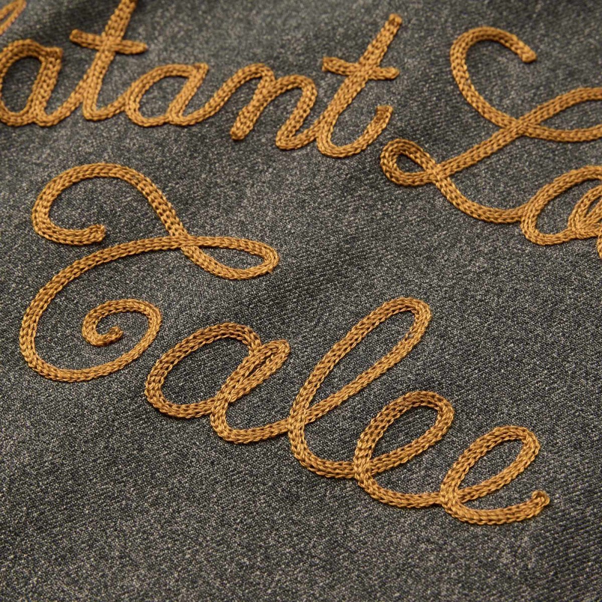 画像8: CALEE  "BLATANT LOCALISM" OPEN COLLAR ROUND L/S SH (8)