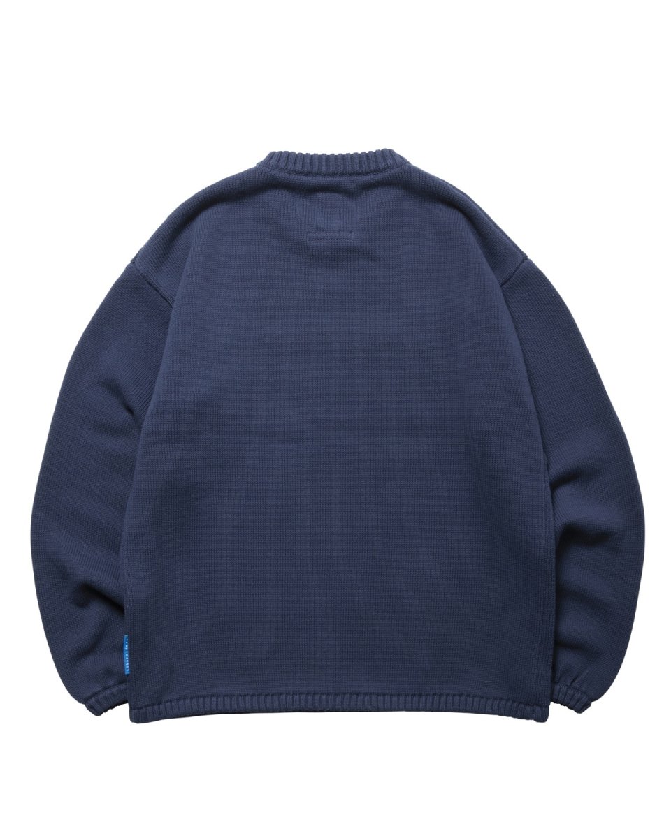 画像24: Liberaiders  WOVEN LOGO KNIT SWEATER (24)