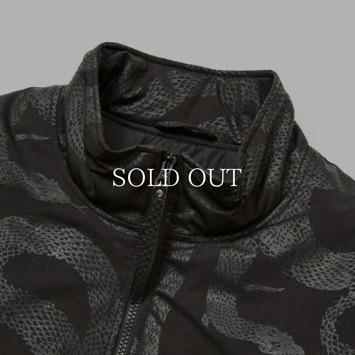 画像4: CALEE  P/N TRACK TYPE JACKET ＜SNAKE PATTERN＞ (4)