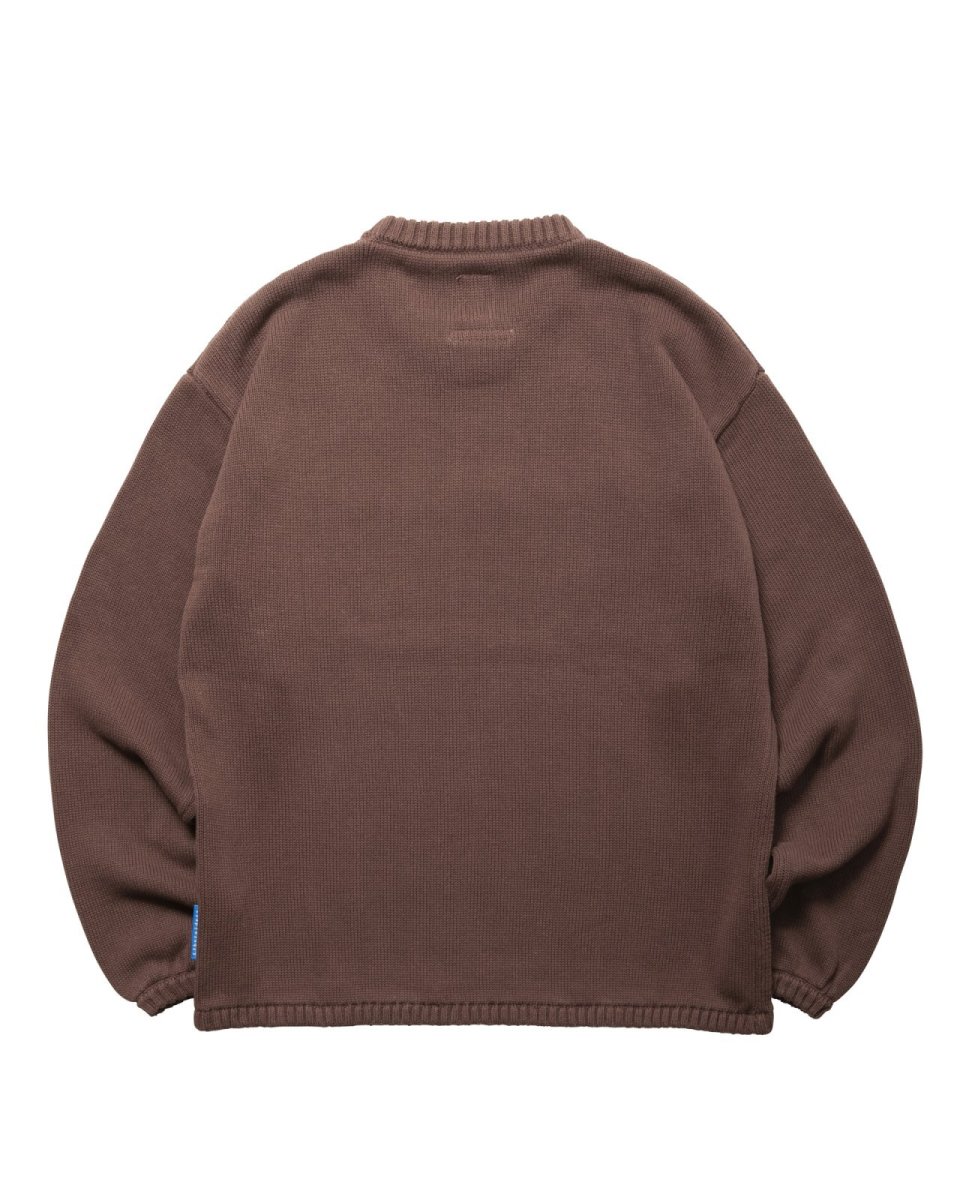 画像12: Liberaiders  WOVEN LOGO KNIT SWEATER (12)