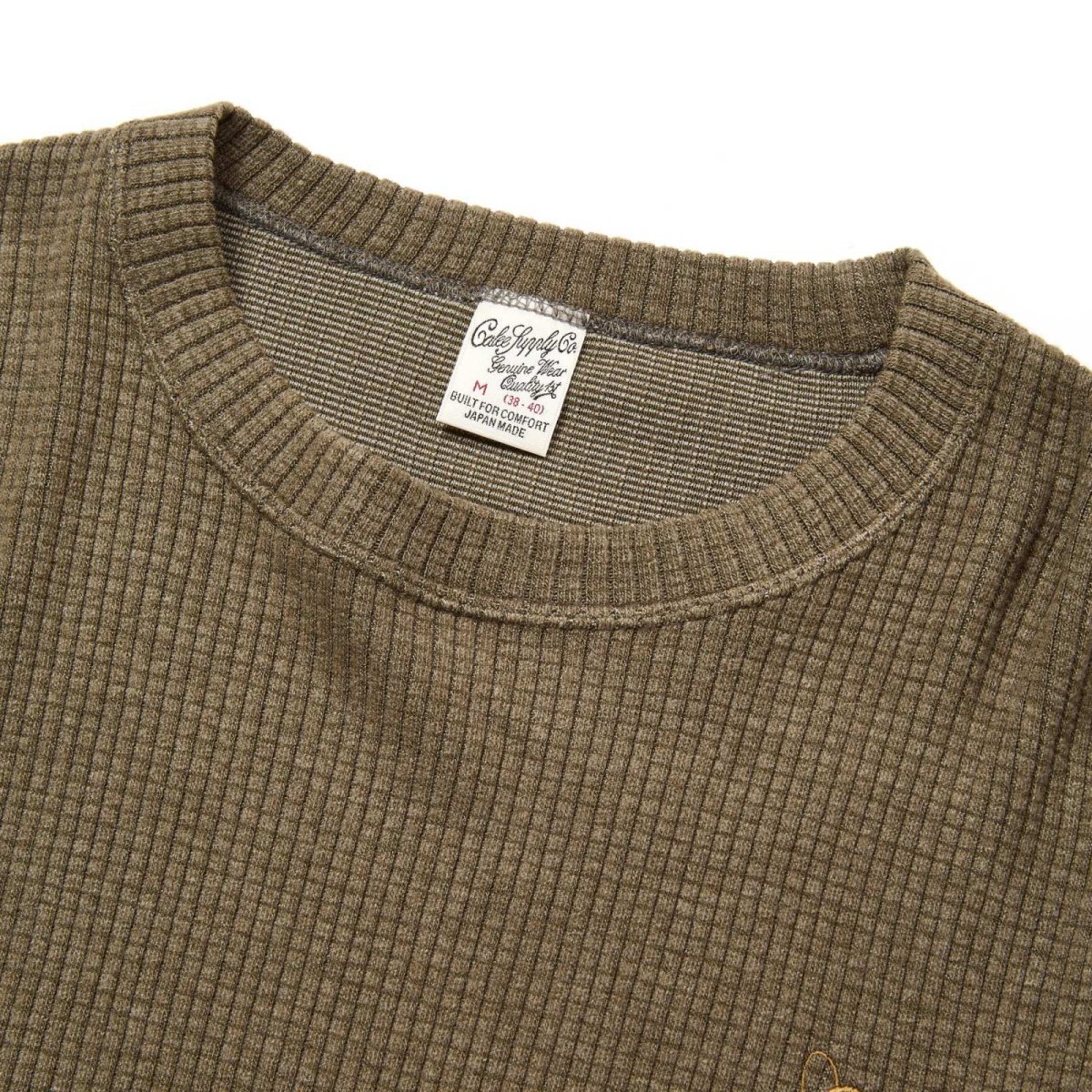 画像4: CALEE  WAFFLE L/S CS (4)