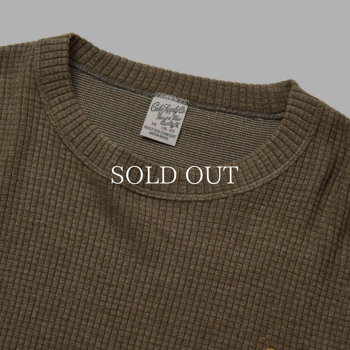 画像4: CALEE  WAFFLE L/S CS (4)