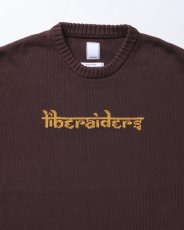 画像13: Liberaiders  WOVEN LOGO KNIT SWEATER (13)
