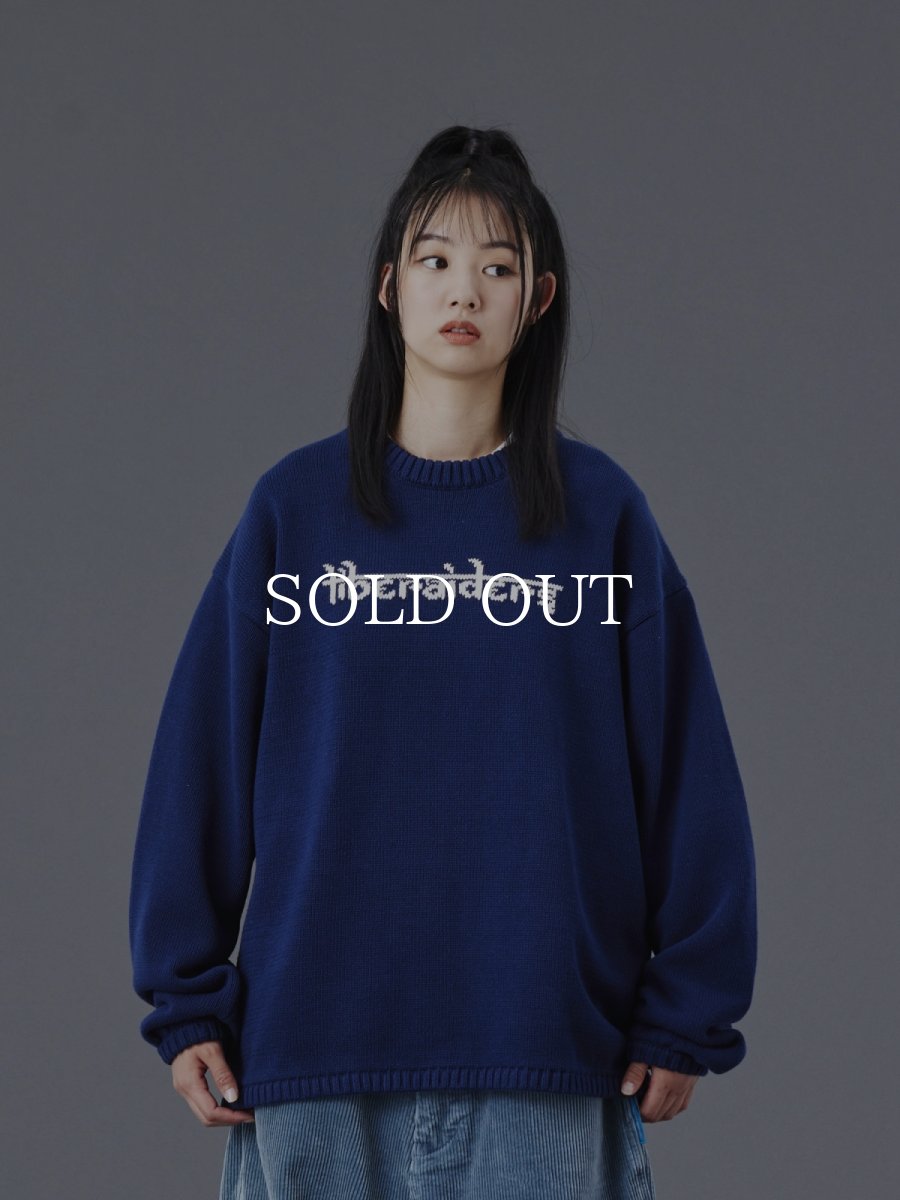 画像25: Liberaiders  WOVEN LOGO KNIT SWEATER (25)