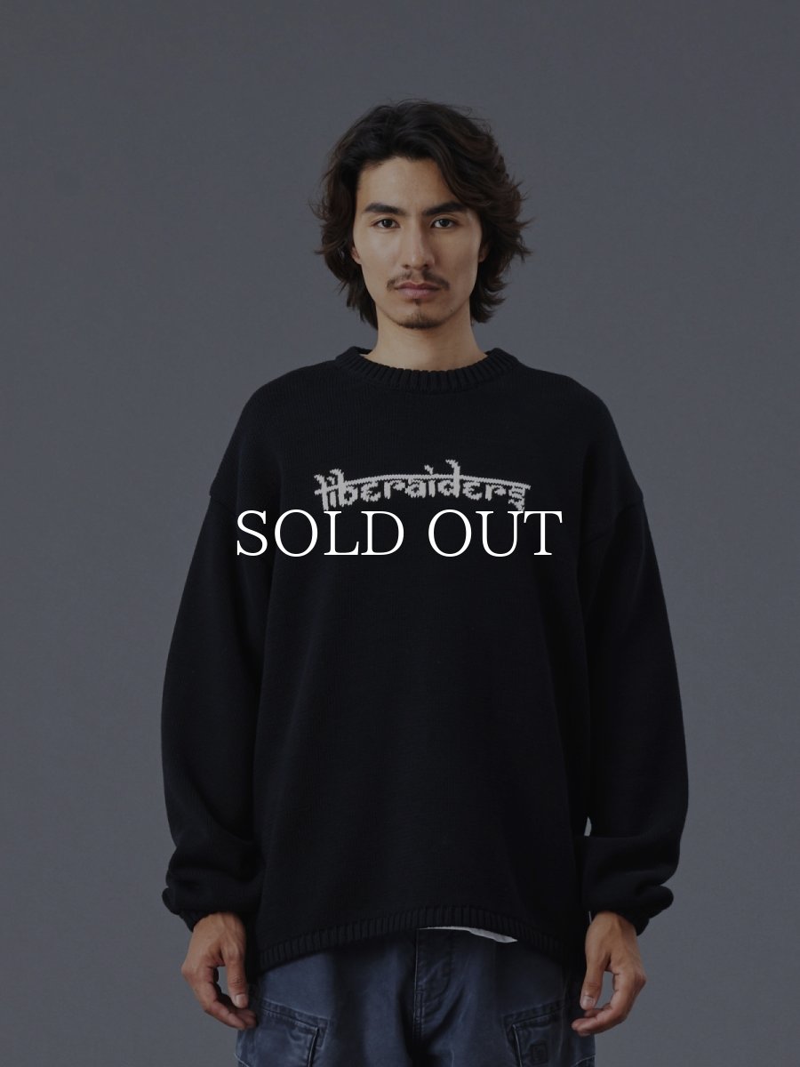 画像3: Liberaiders  WOVEN LOGO KNIT SWEATER (3)