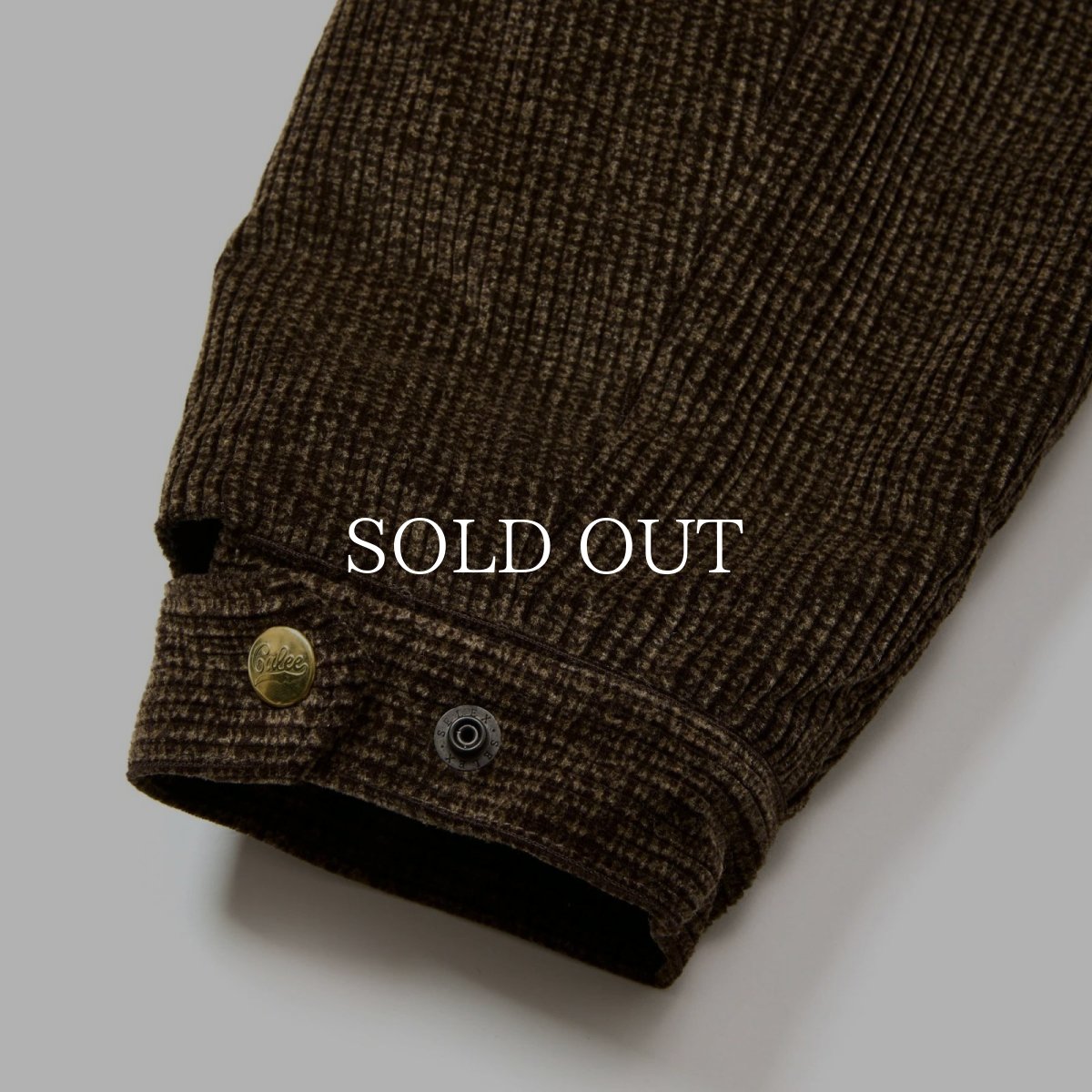 画像10: CALEE  CORDUROY WESTERN JACKET (10)