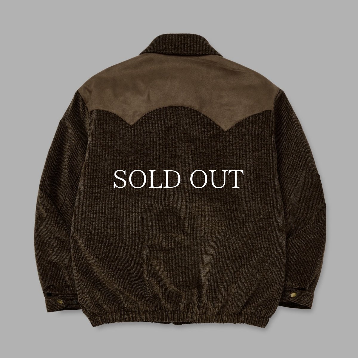 画像5: CALEE  CORDUROY WESTERN JACKET (5)