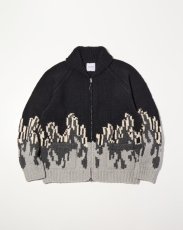 画像4: RADIALL  SIERRA - ZIP UP COWICHAN SWEATER (4)