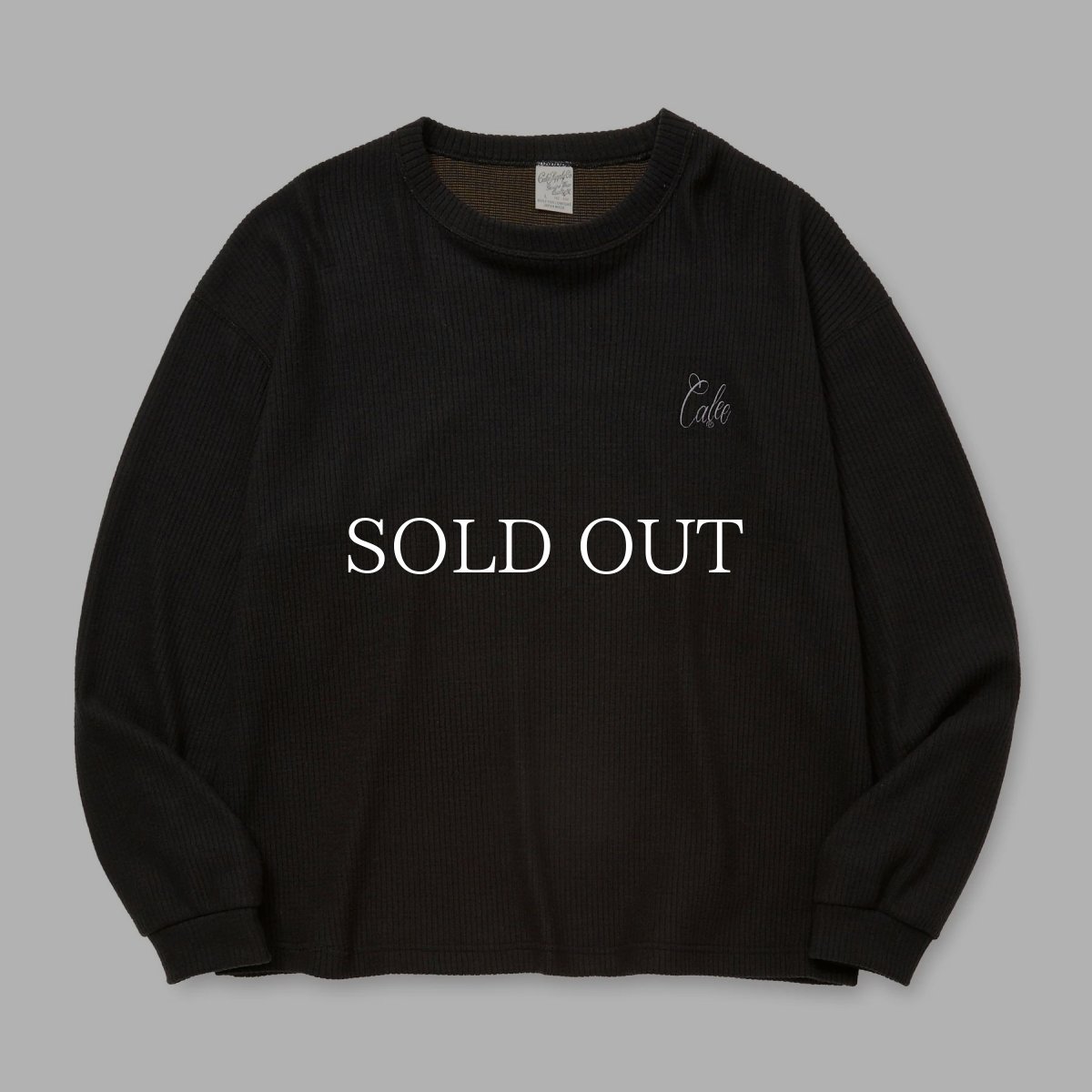 画像8: CALEE  WAFFLE L/S CS (8)
