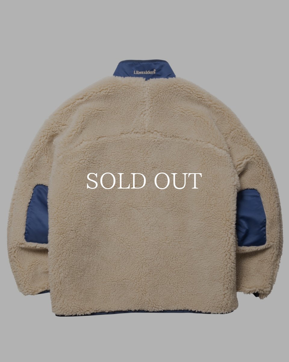 画像2: Liberaiders  RETRO PILE FLEECE JACKET (2)