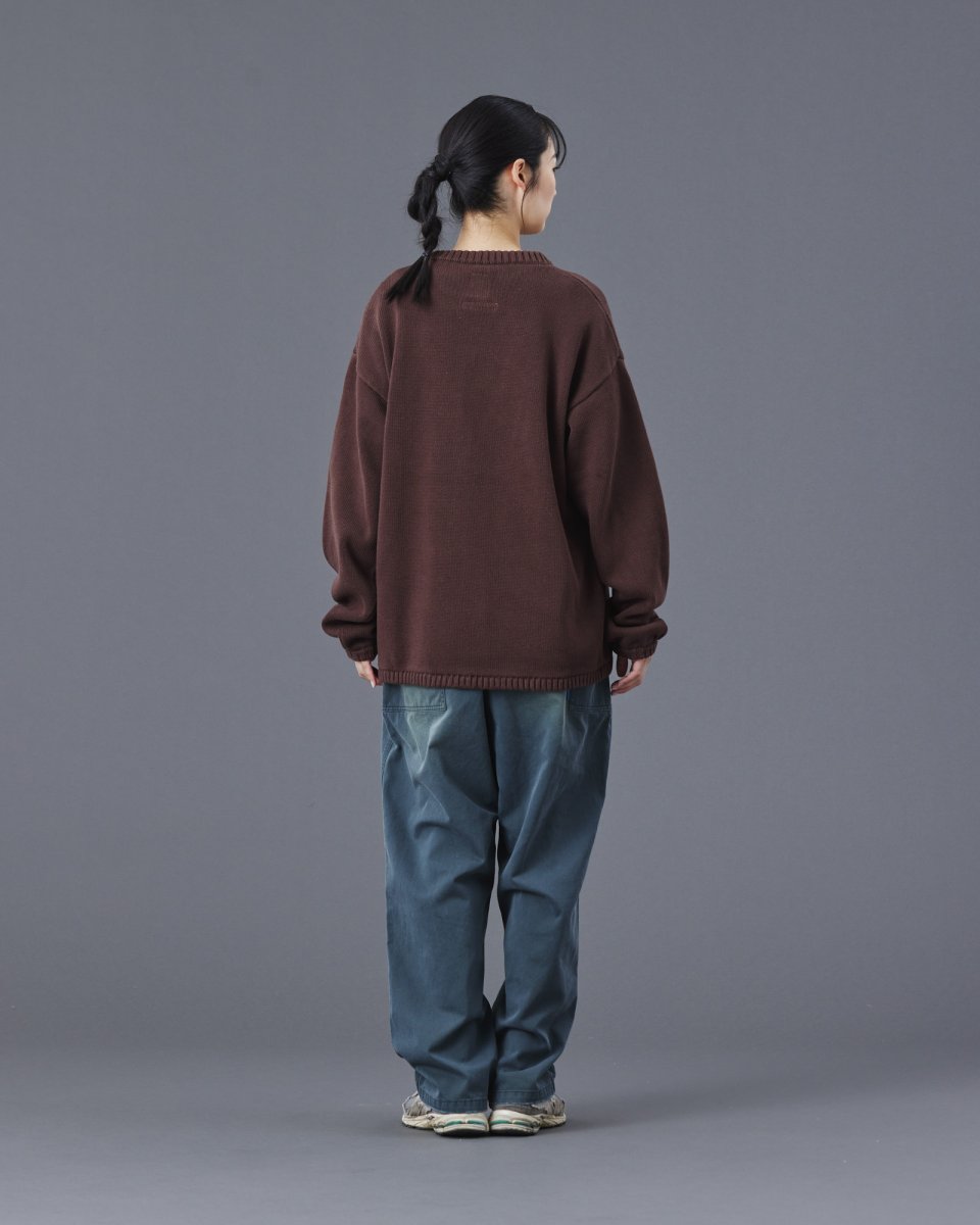 画像21: Liberaiders  WOVEN LOGO KNIT SWEATER (21)