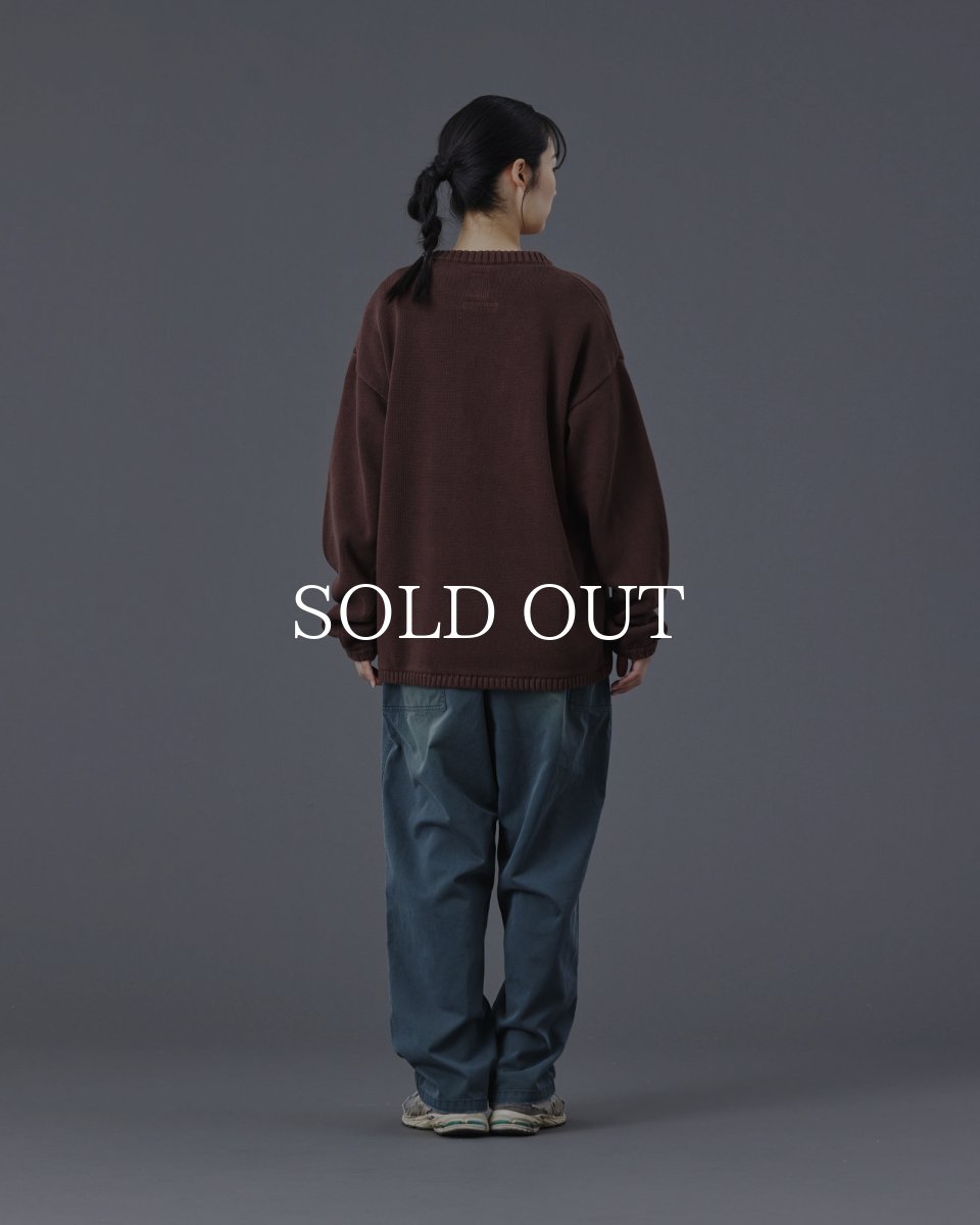 画像21: Liberaiders  WOVEN LOGO KNIT SWEATER (21)