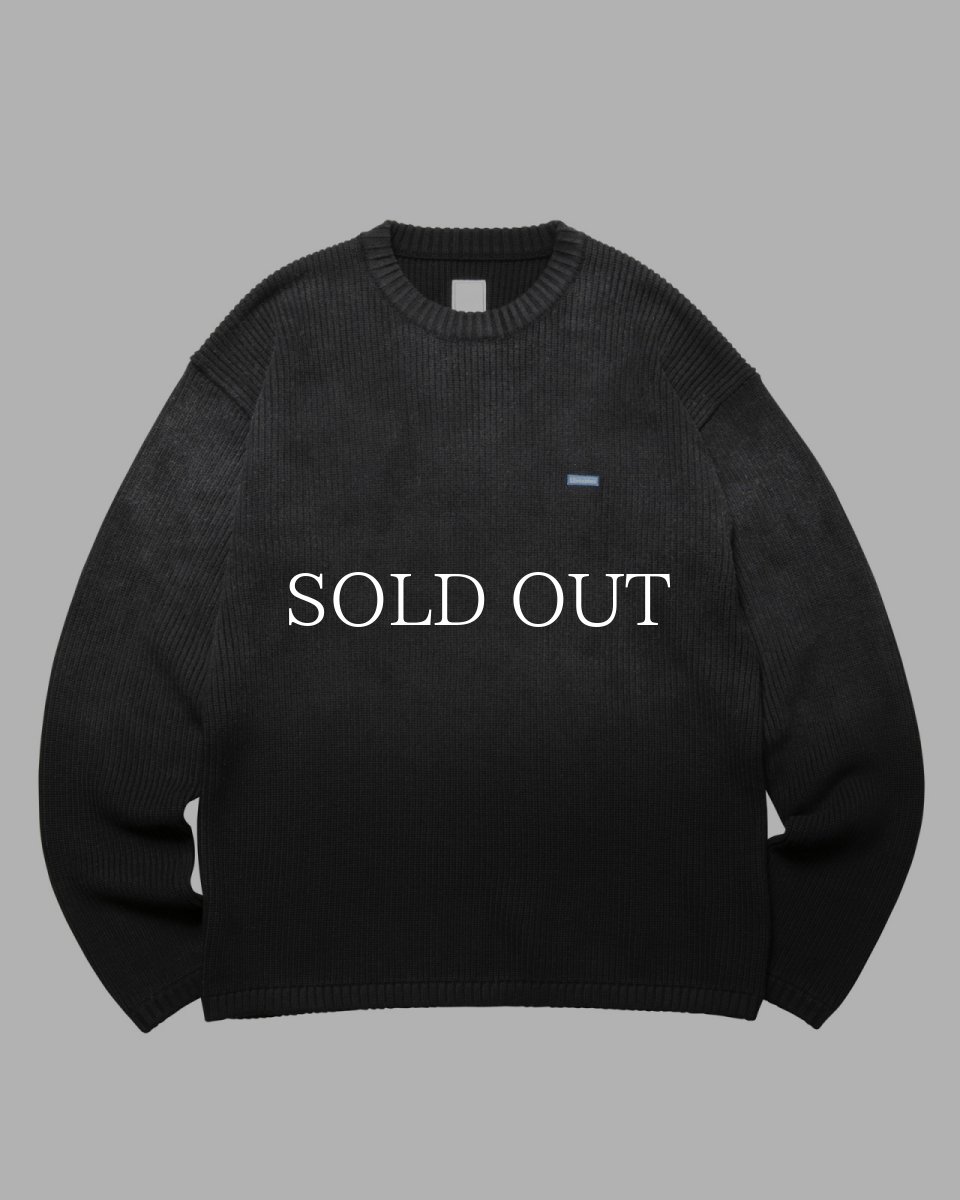 画像1: Liberaiders  FADE LOW GAUGE KNIT SWEATER (1)