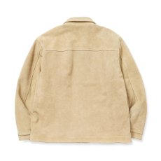 画像2: CALEE  SPLIT LEATHER SWINGTOP (2)