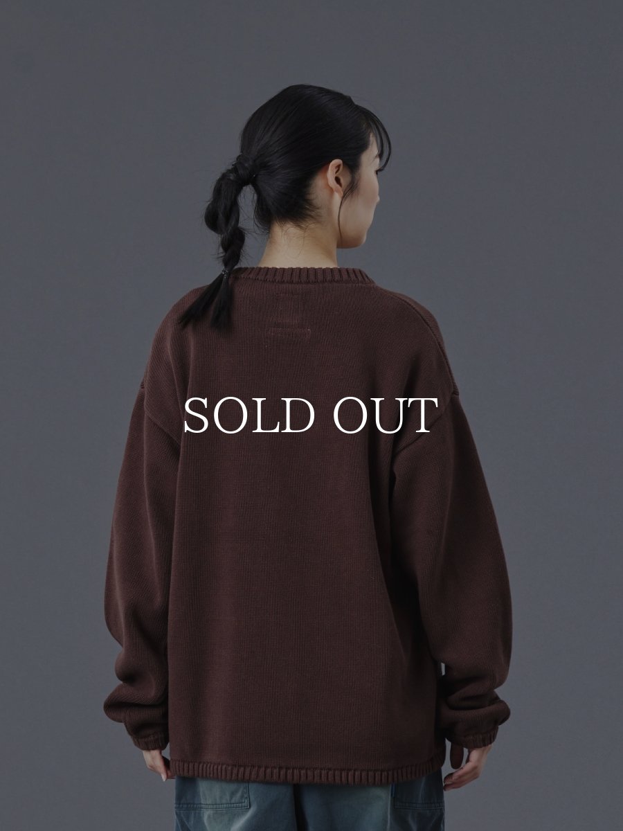 画像18: Liberaiders  WOVEN LOGO KNIT SWEATER (18)