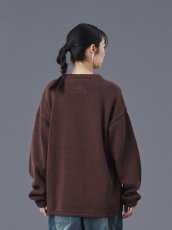 画像18: Liberaiders  WOVEN LOGO KNIT SWEATER (18)
