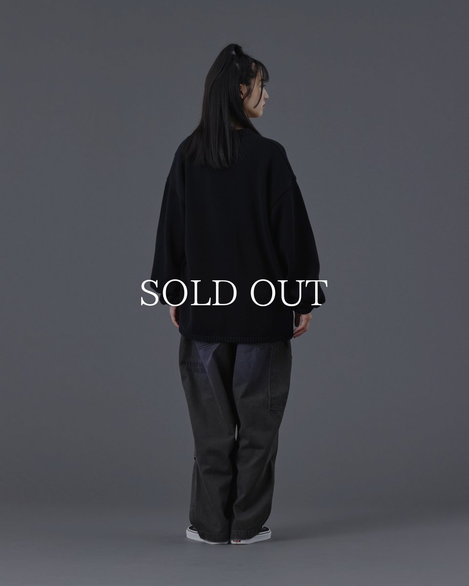 画像10: Liberaiders  WOVEN LOGO KNIT SWEATER (10)