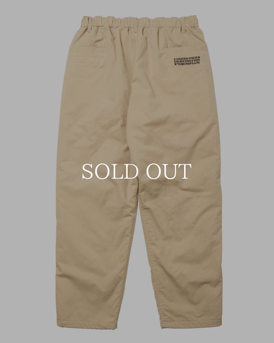 画像14: Liberaiders  PUFFER CHINO TROUSERS II (14)