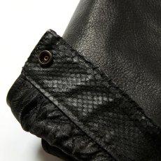 画像10: CALEE  LEATHER SWINGTOP ＜WITH PYTHON LEATHER＞ (10)