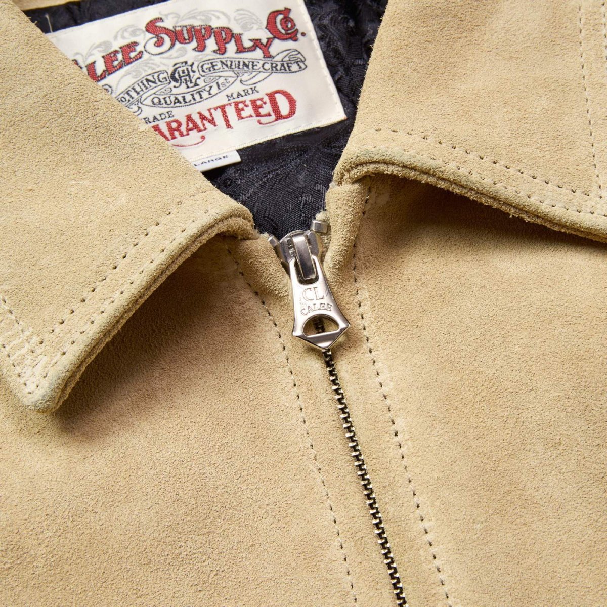 画像5: CALEE  SPLIT LEATHER SWINGTOP (5)