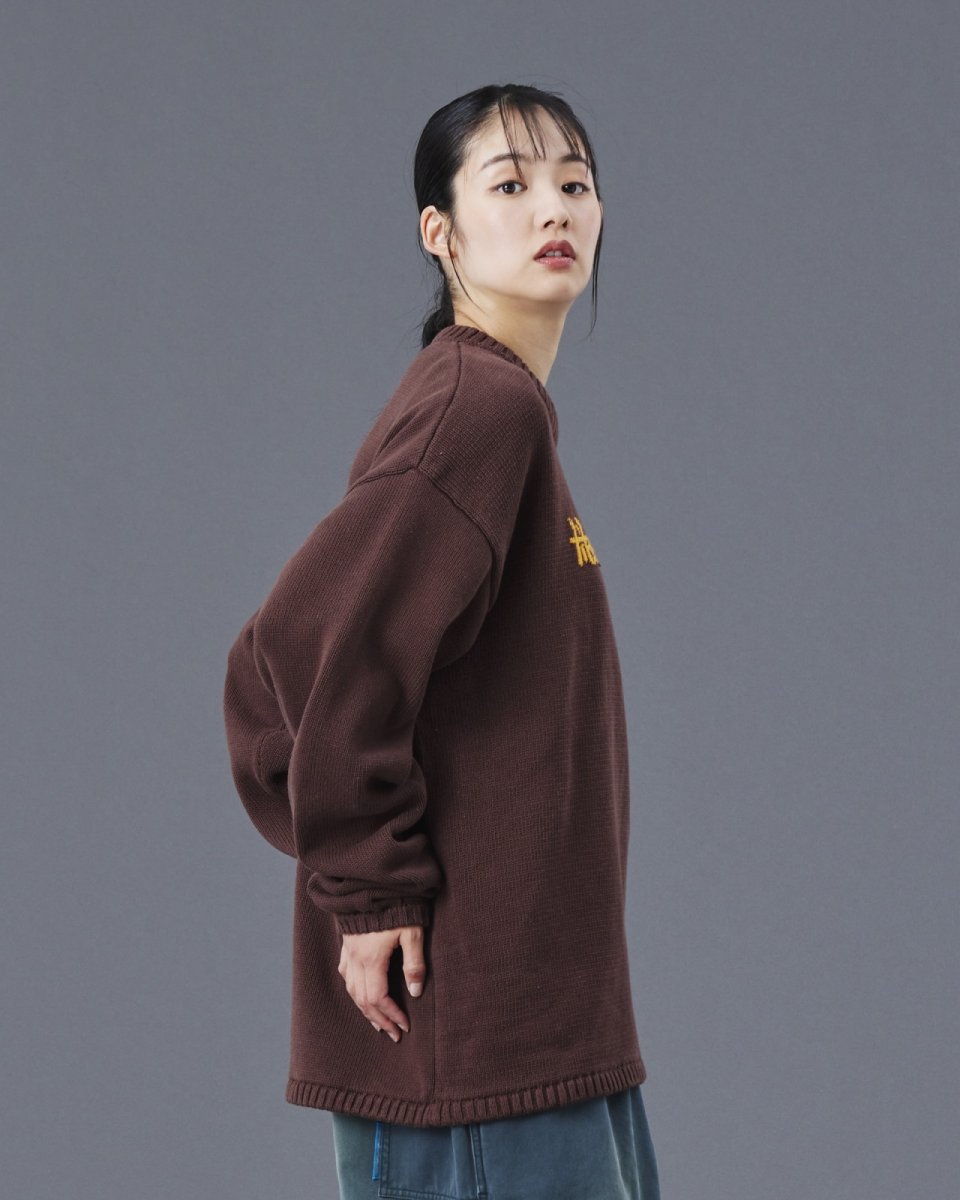 画像19: Liberaiders  WOVEN LOGO KNIT SWEATER (19)