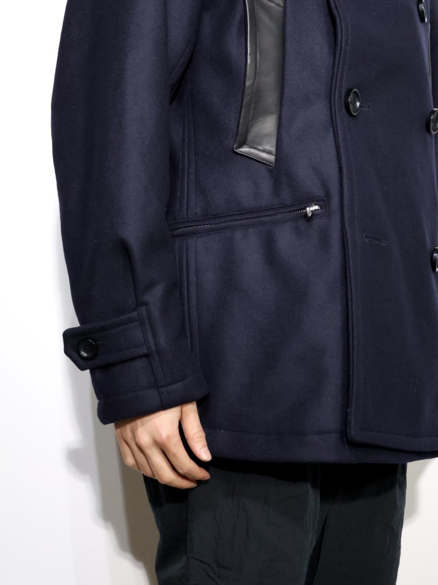 画像7: nonnative  MARINER COAT W/N DOUBLE MELTON WITH WINDSTOPPER (7)