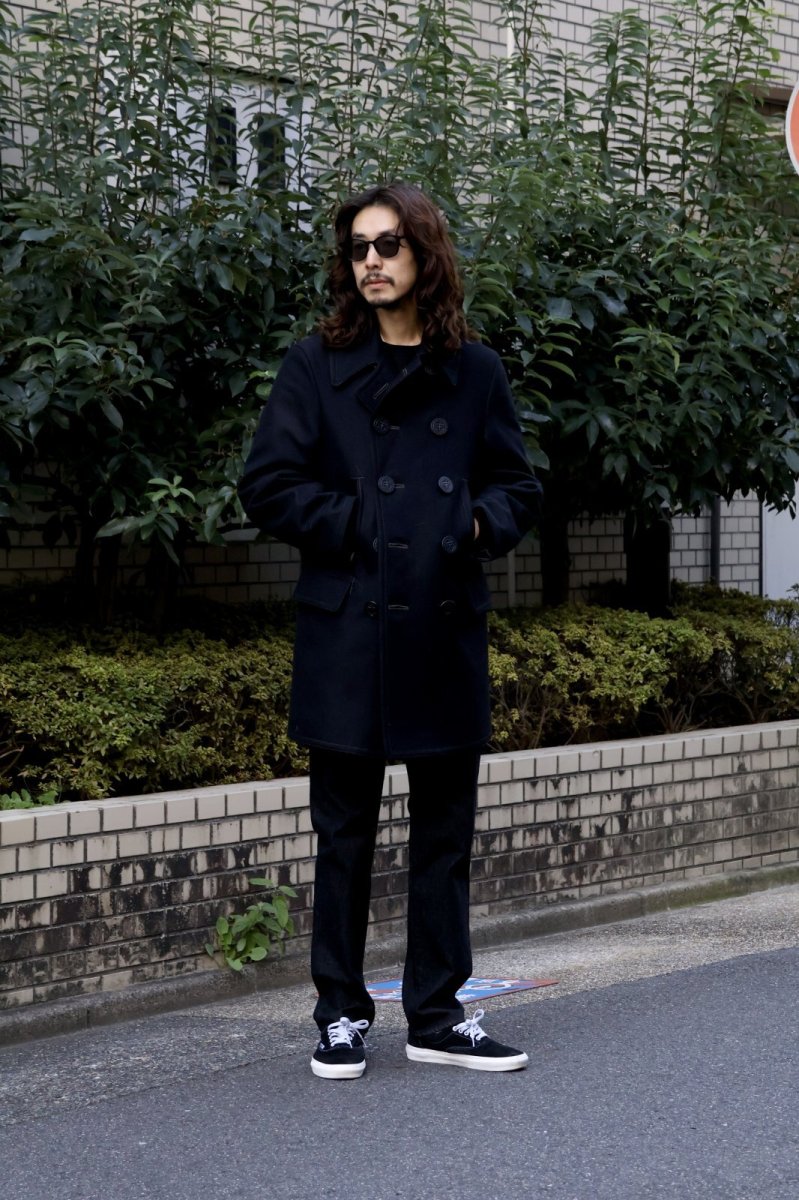 画像3: MINEDENIM  W.Denim Melton Pea CT (3)