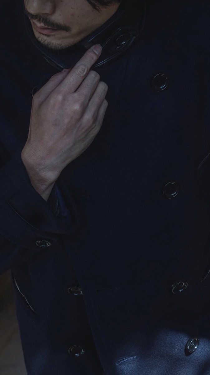 画像13: nonnative  MARINER COAT W/N DOUBLE MELTON WITH WINDSTOPPER (13)