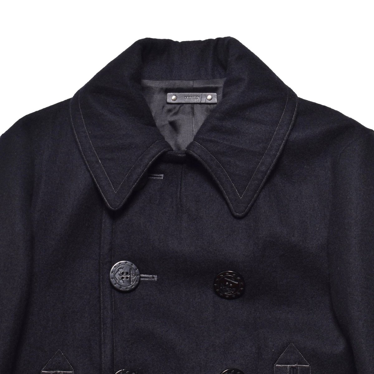 画像5: MINEDENIM  W.Denim Melton Pea CT (5)