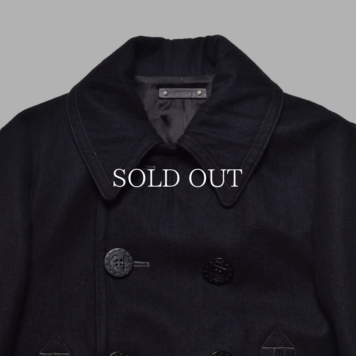 画像5: MINEDENIM  W.Denim Melton Pea CT (5)