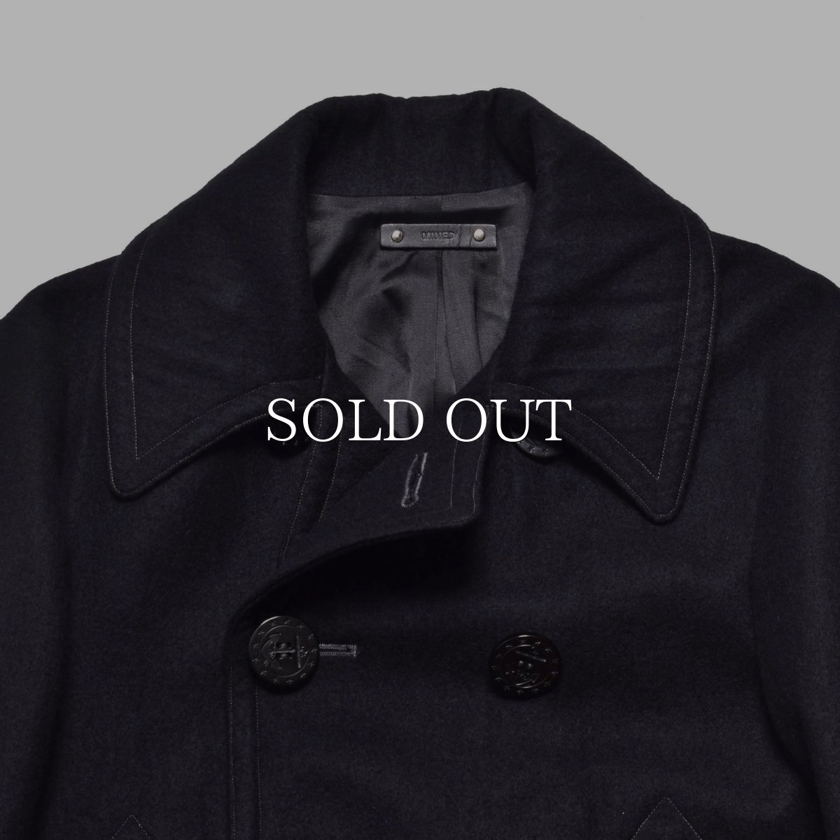 画像4: MINEDENIM  W.Denim Melton Pea CT (4)