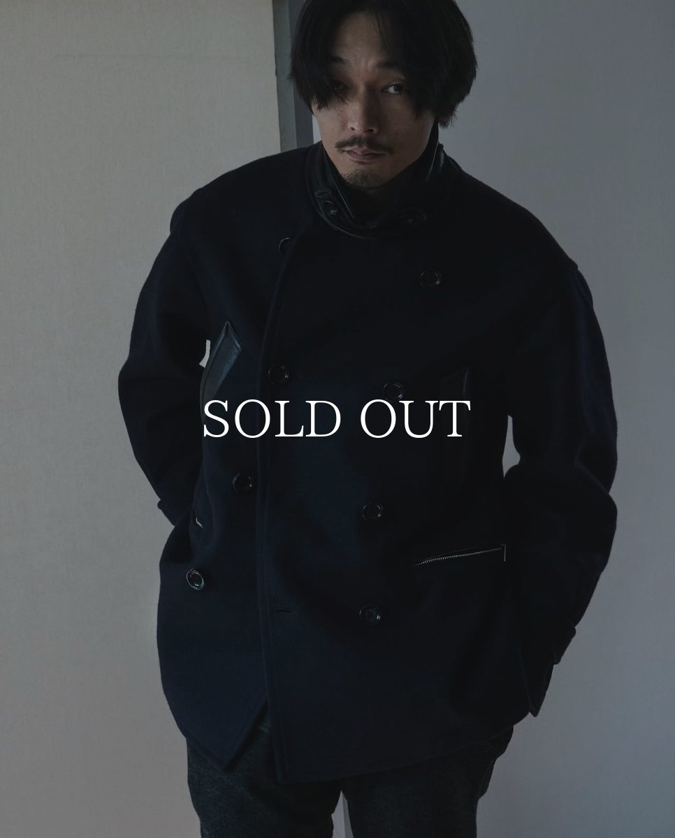 画像14: nonnative  MARINER COAT W/N DOUBLE MELTON WITH WINDSTOPPER (14)