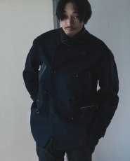 画像14: nonnative  MARINER COAT W/N DOUBLE MELTON WITH WINDSTOPPER (14)