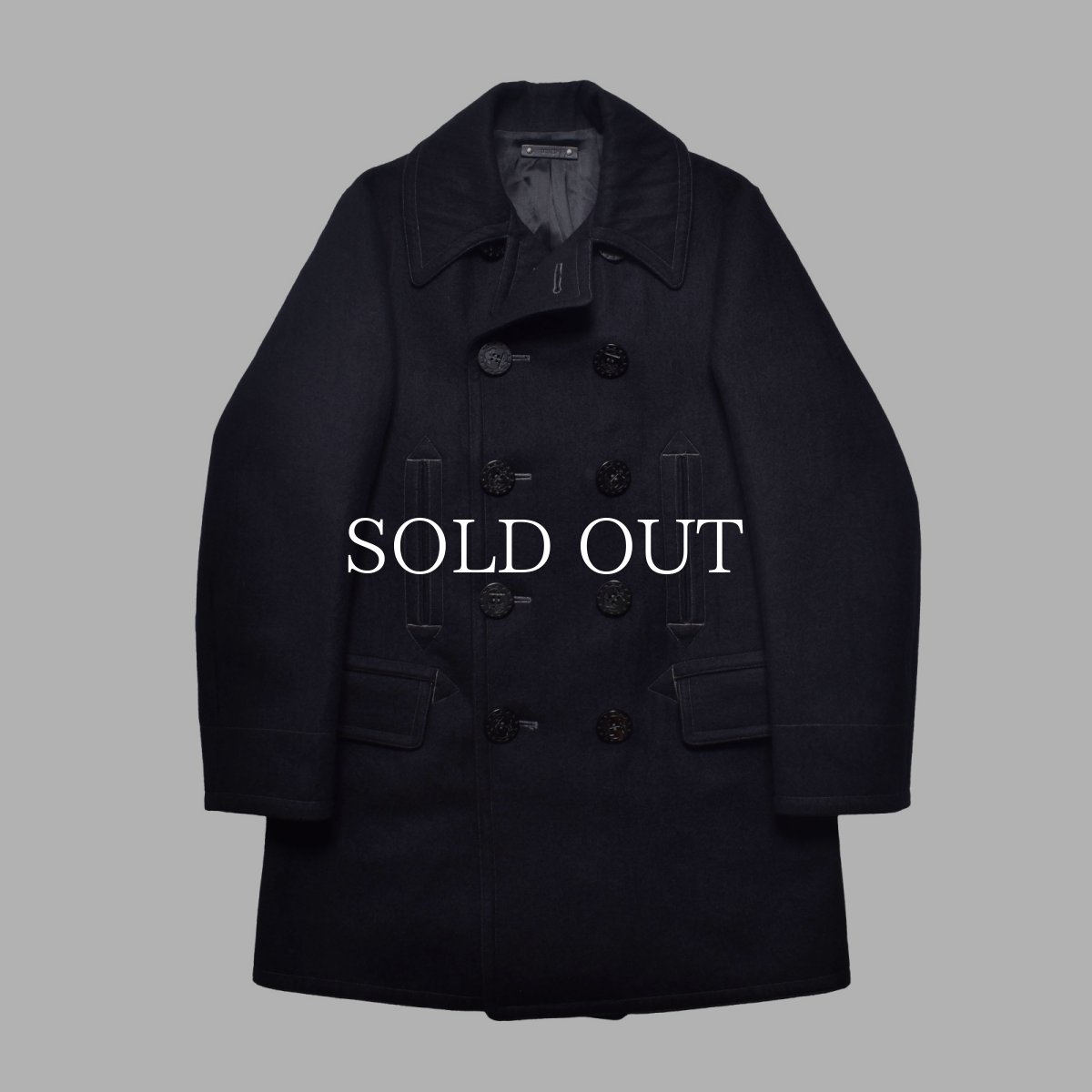 画像1: MINEDENIM  W.Denim Melton Pea CT (1)