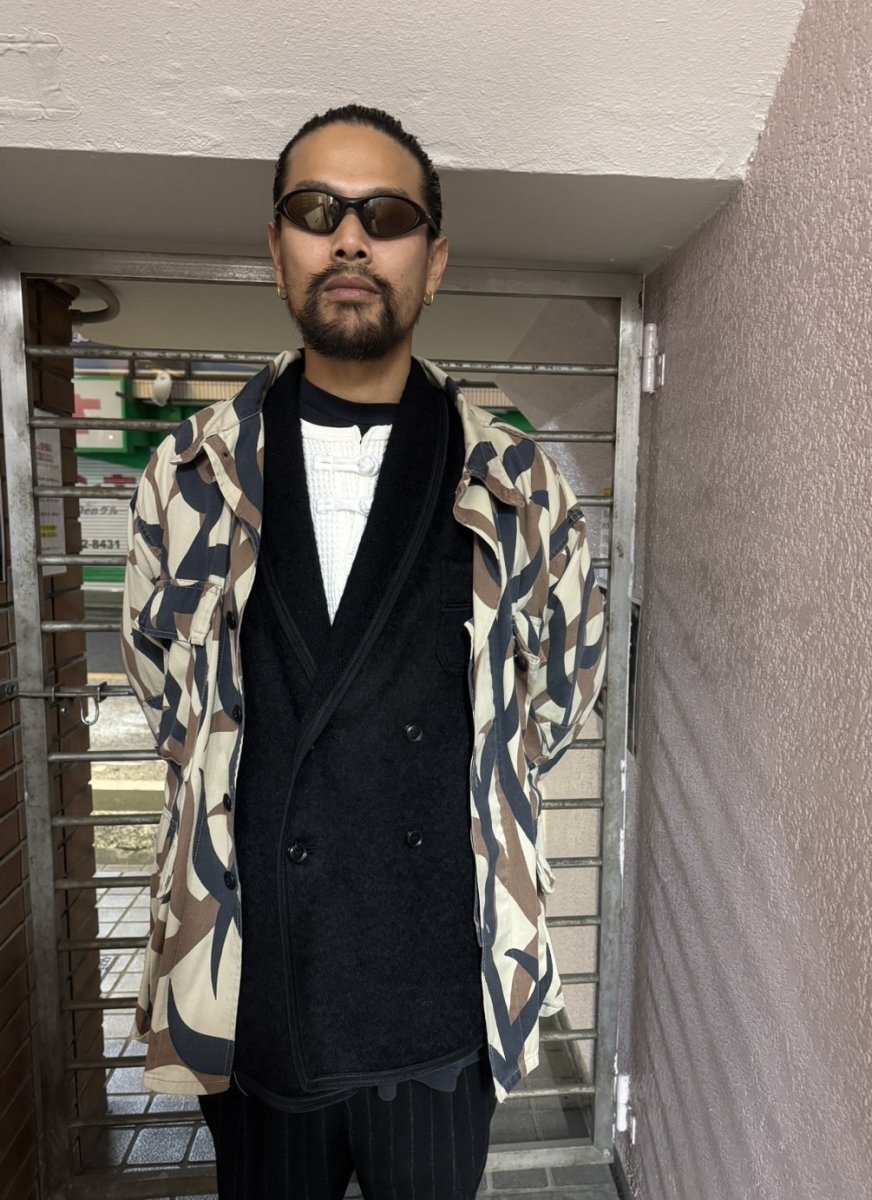 画像7: exodus  SHAGGY DOUBLE SMOKING JACKET (7)