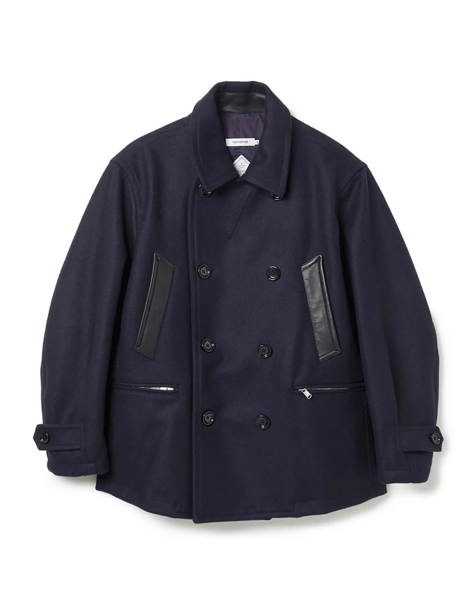 画像1: nonnative  MARINER COAT W/N DOUBLE MELTON WITH WINDSTOPPER (1)